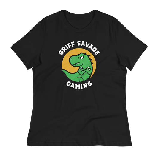 Griff Savage Gaming Women's Relaxed Logo Tee