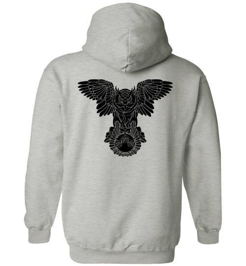 Swoly Black Double Logo Hoodie