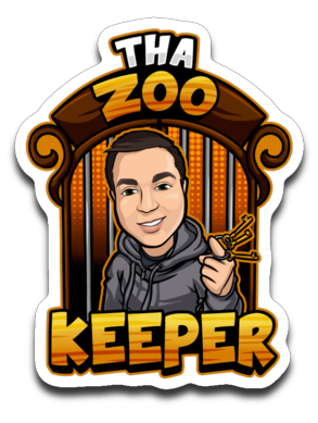 ThaZOOkeeper Sticker