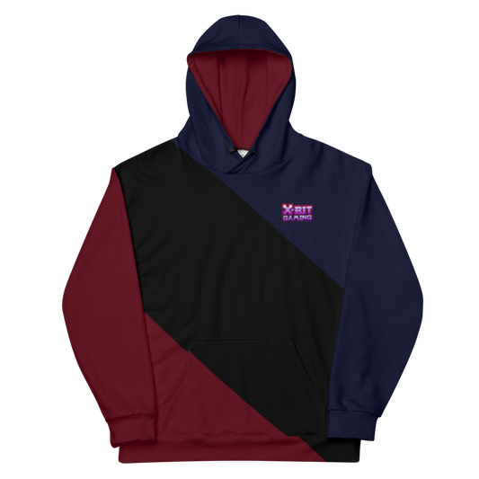 X-Bit Gaming Tri Color Hoodie