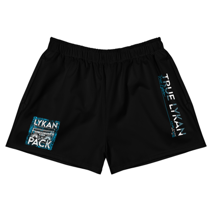 True Lykan Doodle Daddy Ladies Athletic Shorts