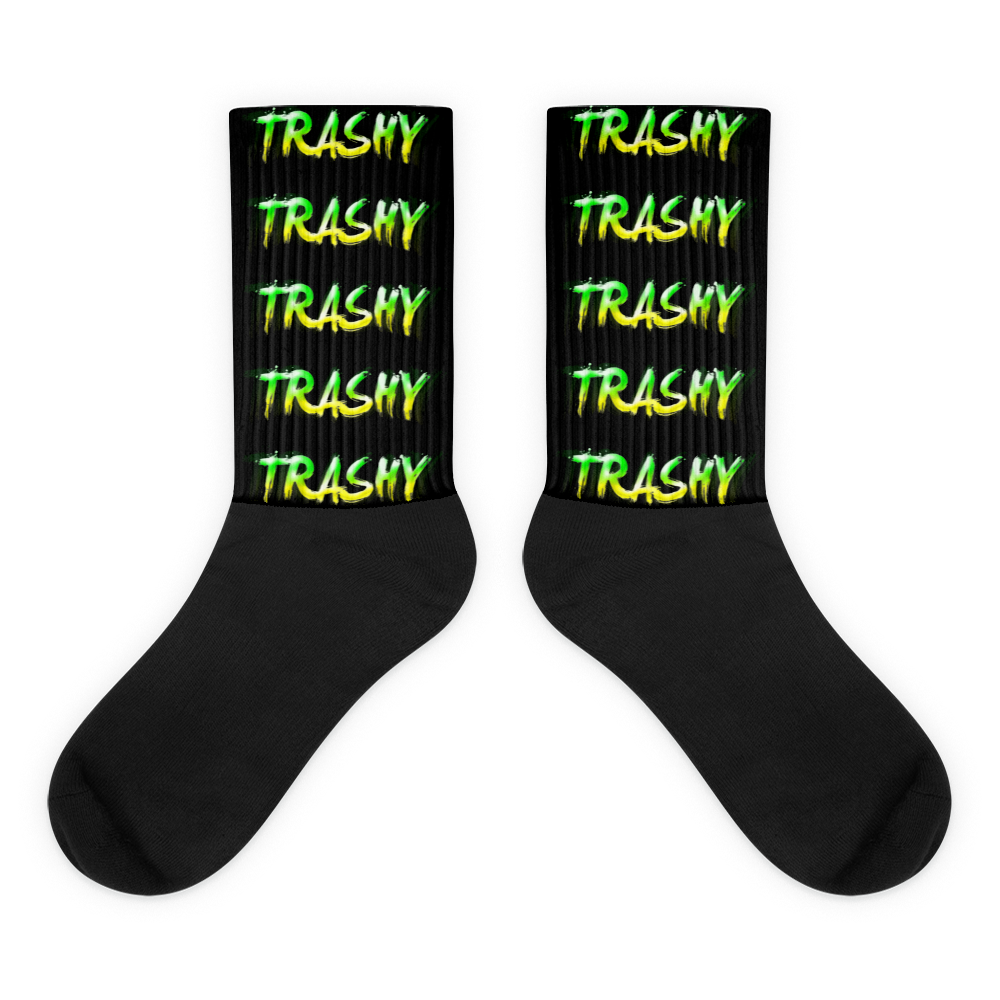 FB Trash Can Socks