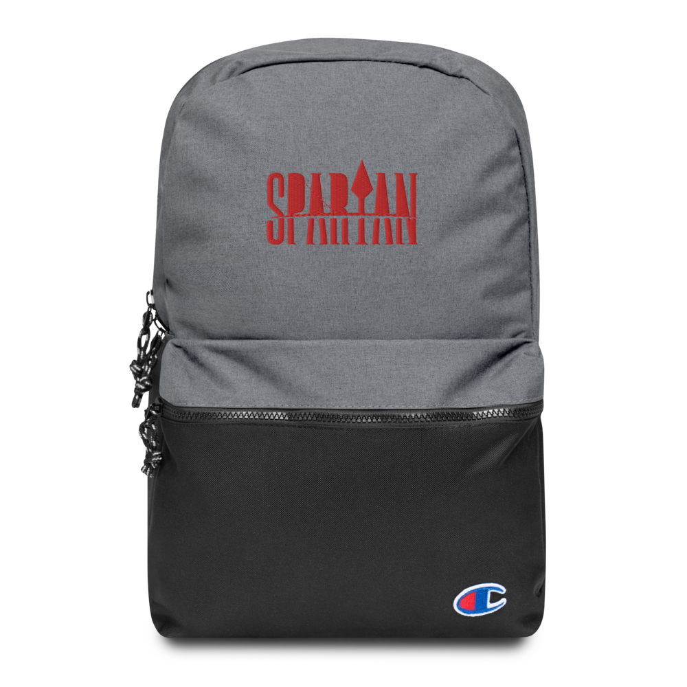 Spartan Embroidered Champion Backpack