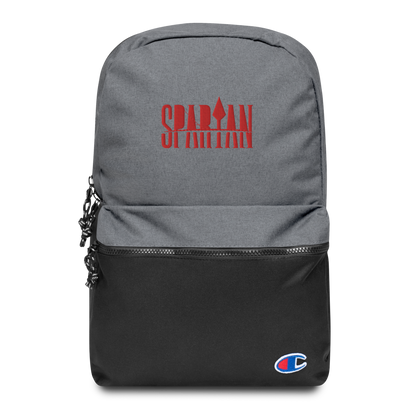 Spartan Embroidered Champion Backpack