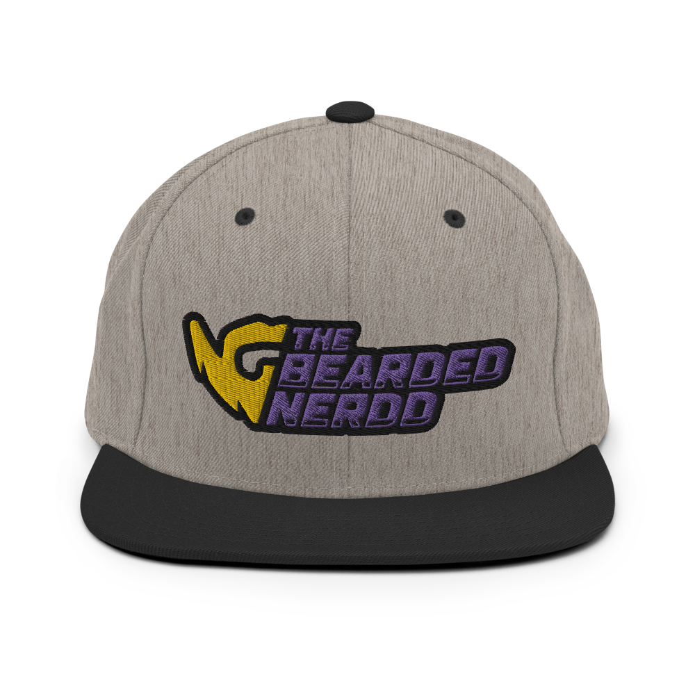 TheBeardedNerdd Snapback Hat