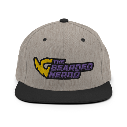 TheBeardedNerdd Snapback Hat