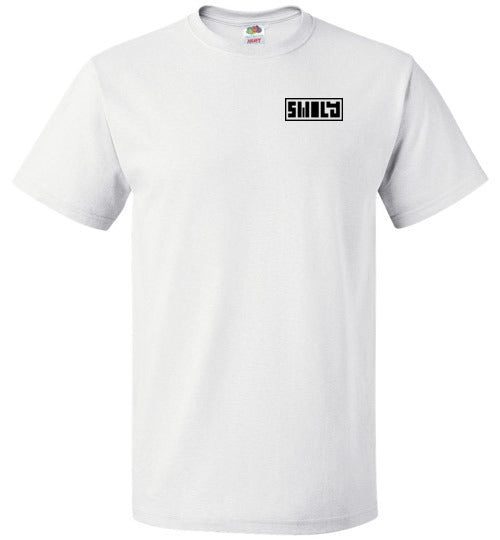 Swoly Black Double Logo Classic Tee