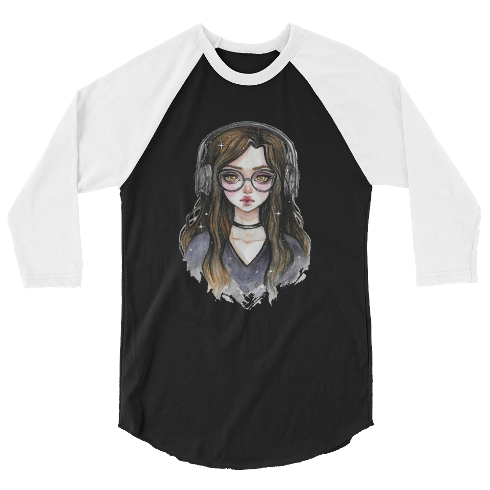 Spooky Babe Gaming Baseball Tee