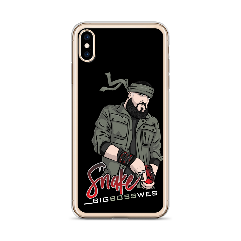 Snake_BigBossWes iPhone Case