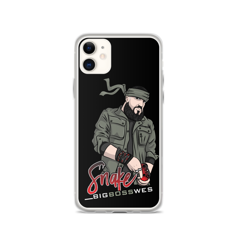 Snake_BigBossWes iPhone Case