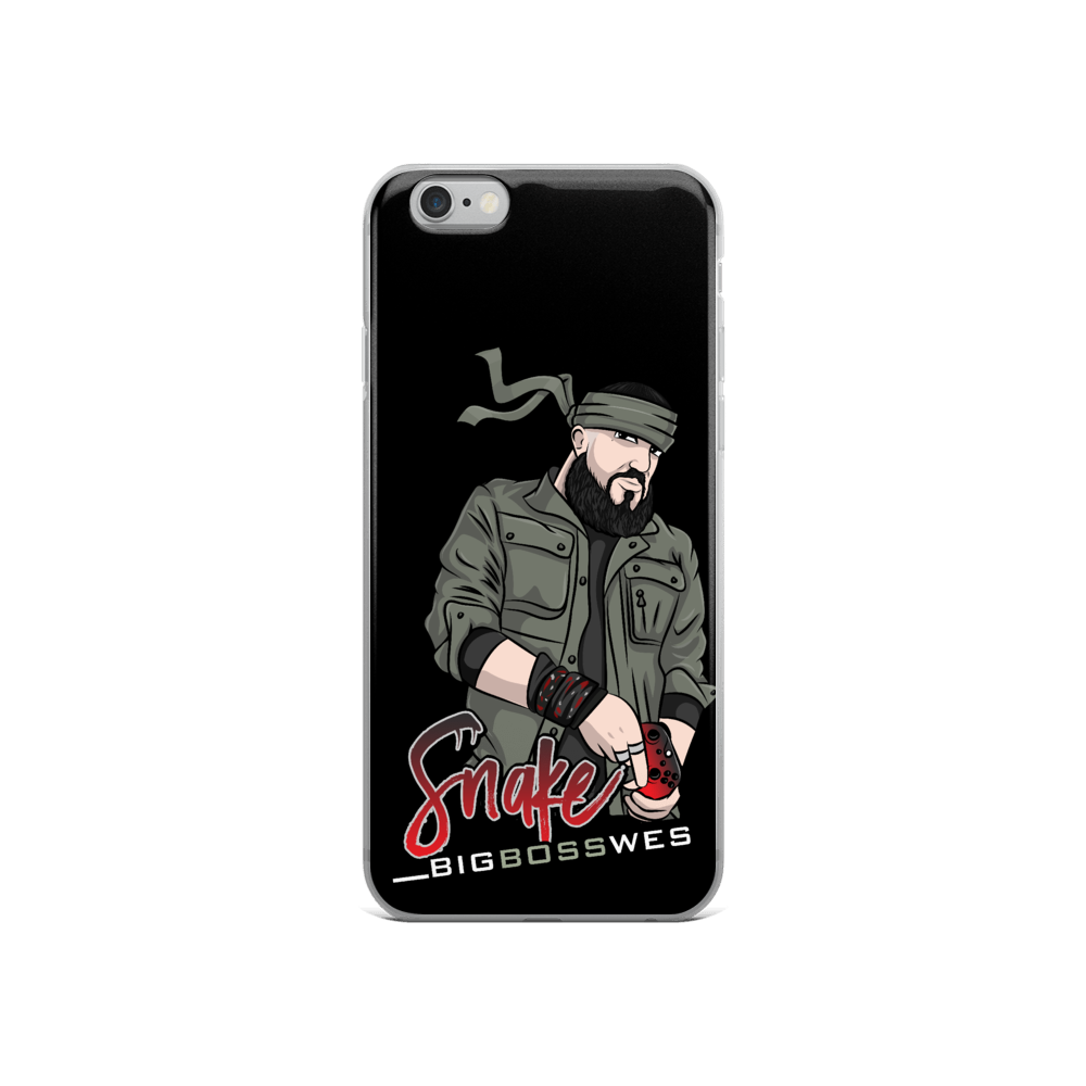 Snake_BigBossWes iPhone Case