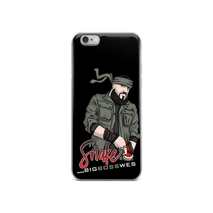 Snake_BigBossWes iPhone Case