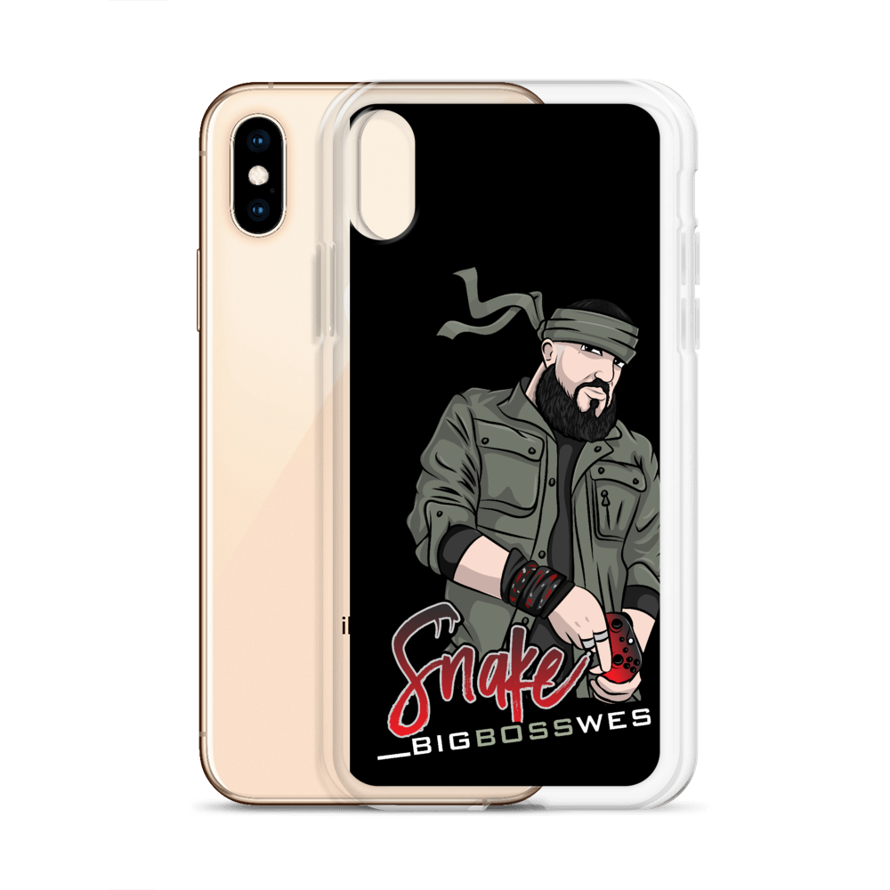 Snake_BigBossWes iPhone Case