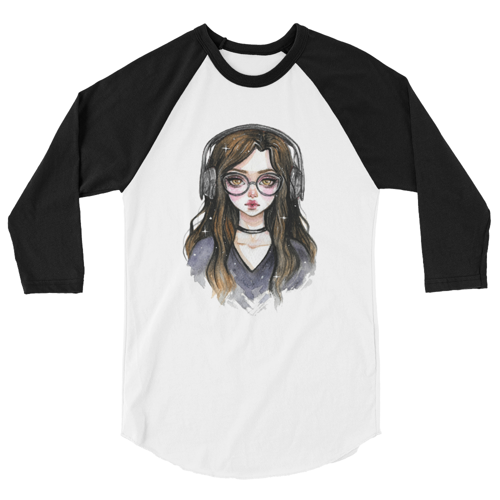 Spooky Babe Gaming Baseball Tee