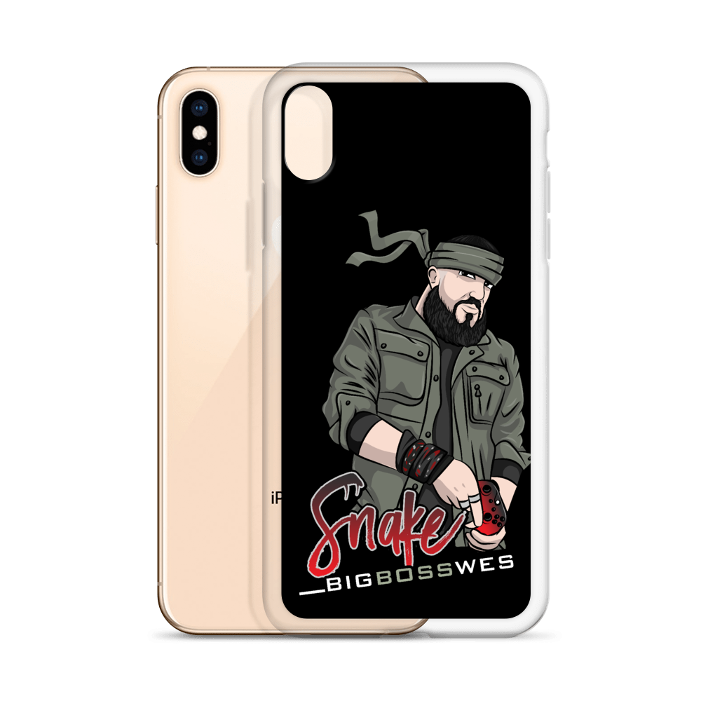 Snake_BigBossWes iPhone Case