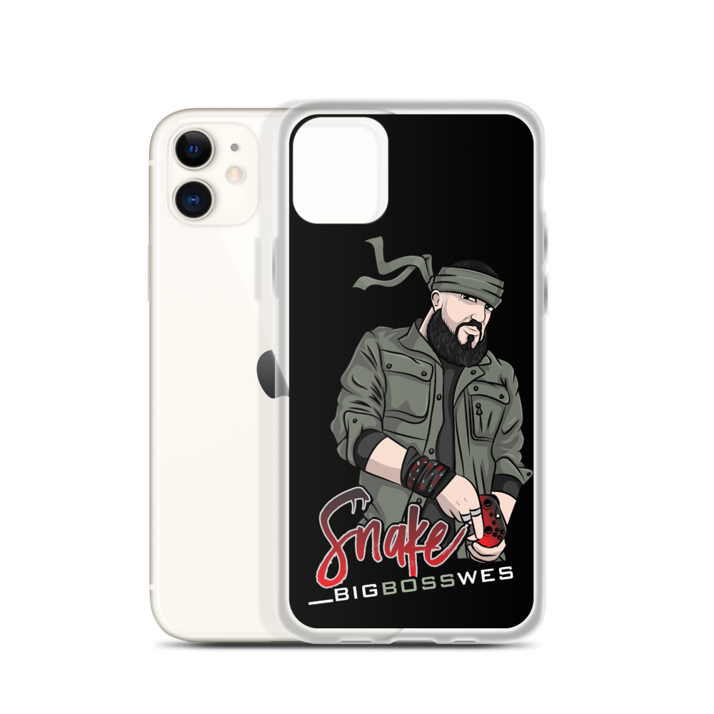 Snake_BigBossWes iPhone Case