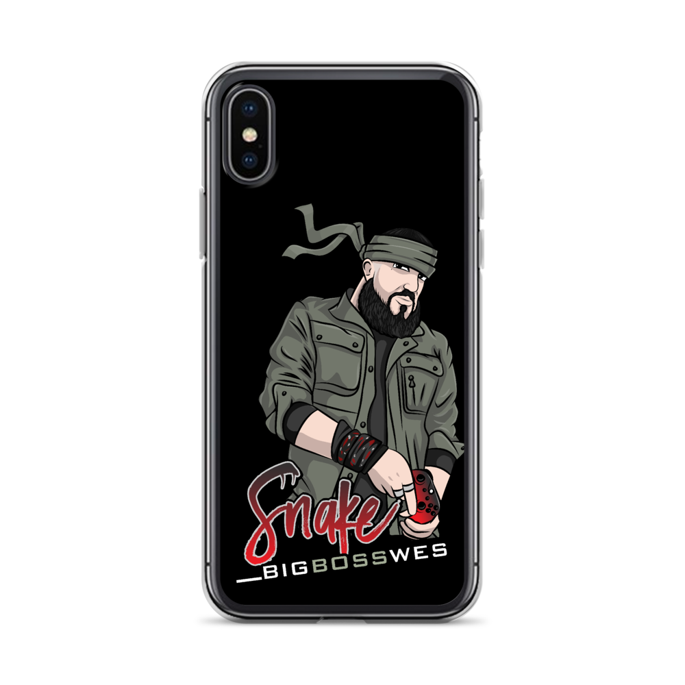 Snake_BigBossWes iPhone Case