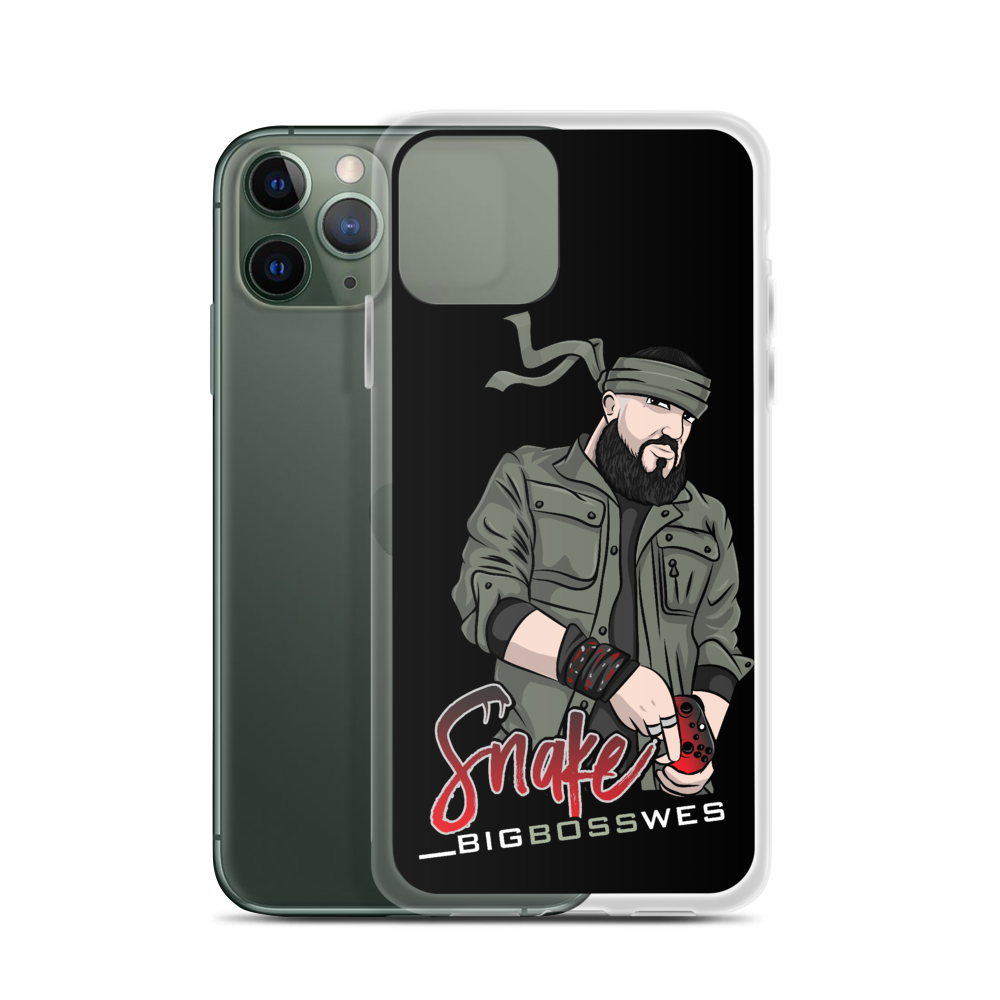 Snake_BigBossWes iPhone Case