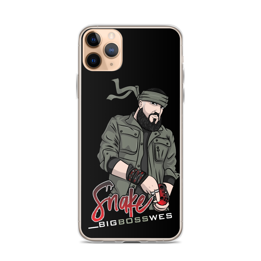 Snake_BigBossWes iPhone Case