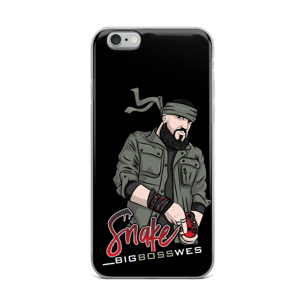 Snake_BigBossWes iPhone Case