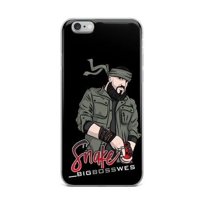 Snake_BigBossWes iPhone Case