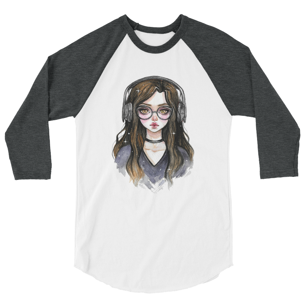 Spooky Babe Gaming Baseball Tee