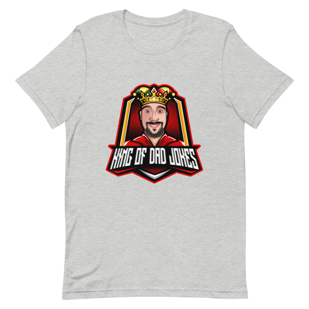 TheRealKingofDadJokes Premium Logo Tee