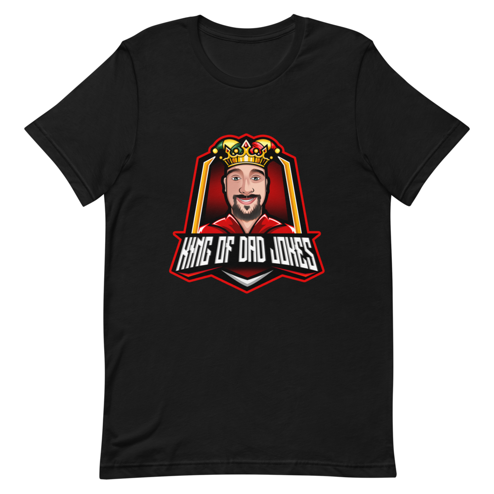 TheRealKingofDadJokes Premium Logo Tee