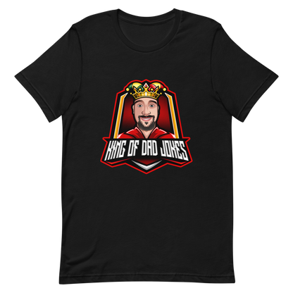 TheRealKingofDadJokes Premium Logo Tee