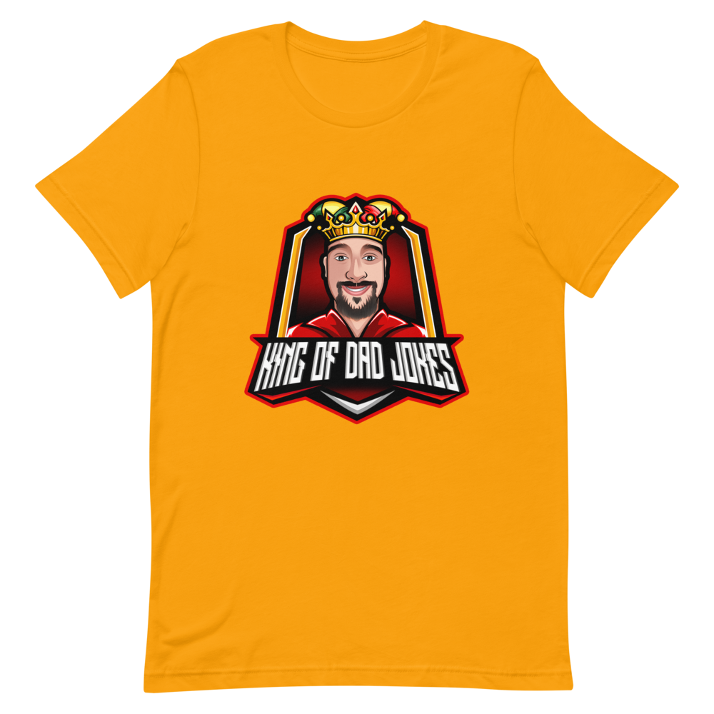 TheRealKingofDadJokes Premium Logo Tee