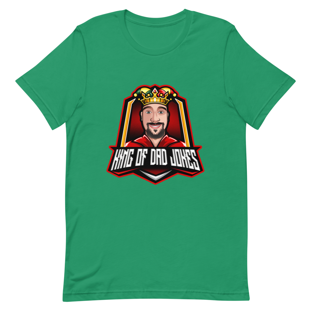 TheRealKingofDadJokes Premium Logo Tee