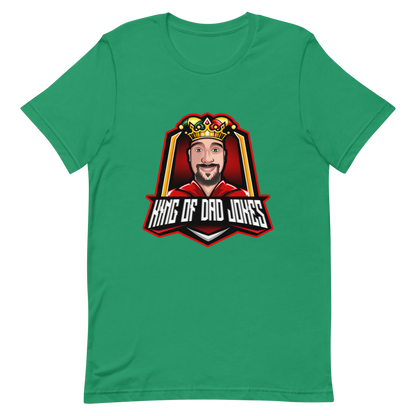 TheRealKingofDadJokes Premium Logo Tee