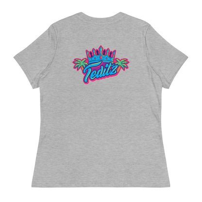 Teditz Ladies Double Logo Tee