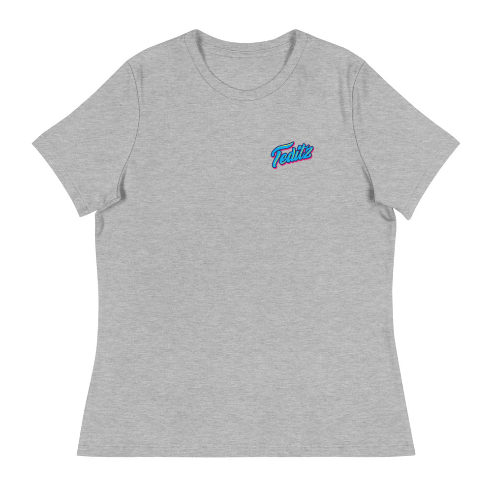 Teditz Ladies Double Logo Tee