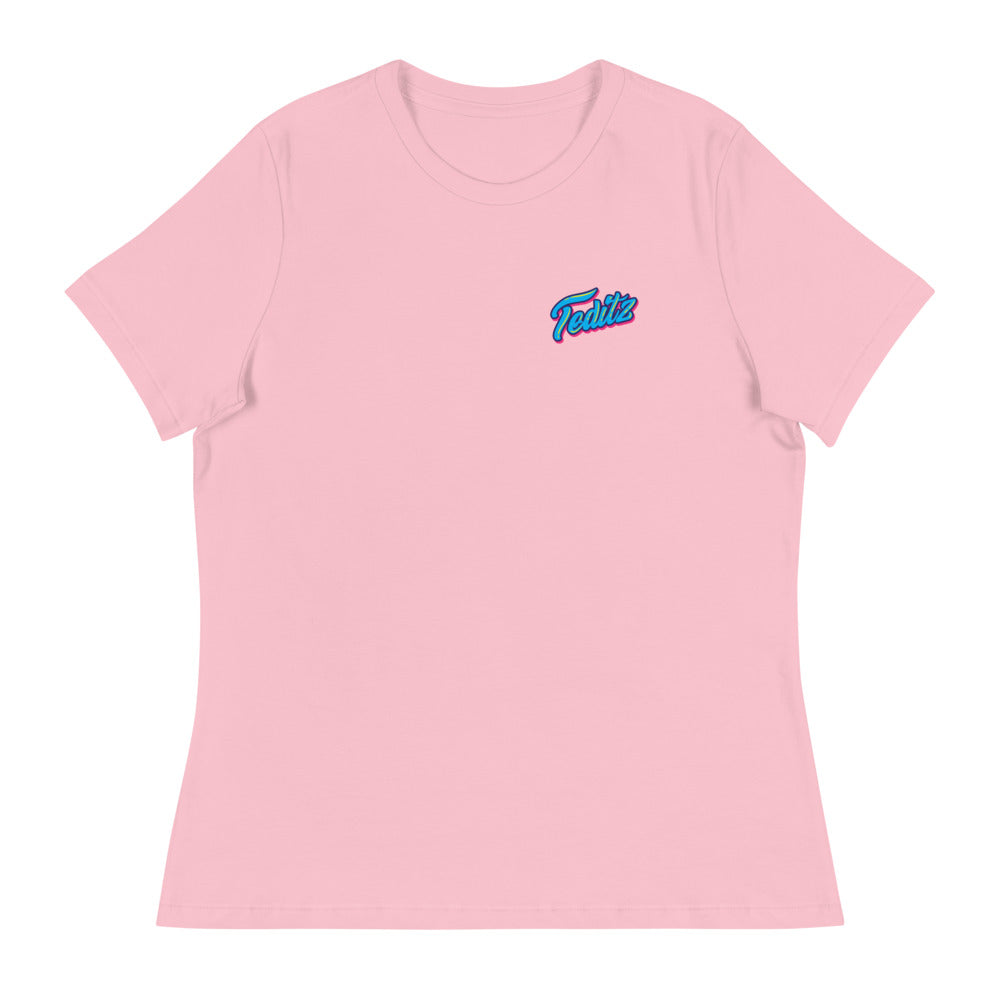 Teditz Ladies Double Logo Tee