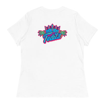 Teditz Ladies Double Logo Tee