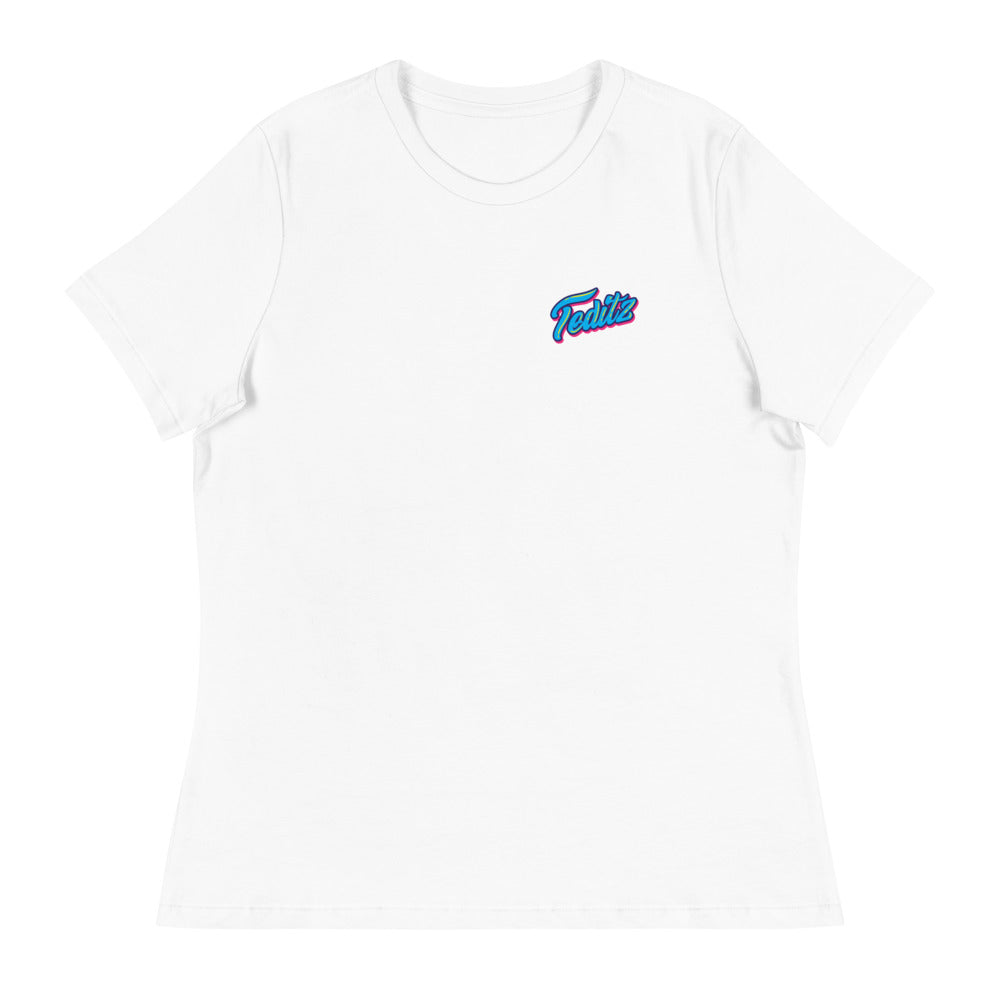 Teditz Ladies Double Logo Tee