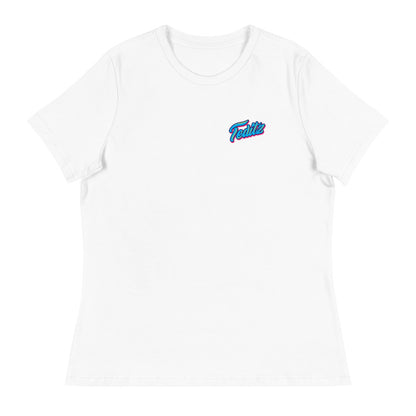 Teditz Ladies Double Logo Tee